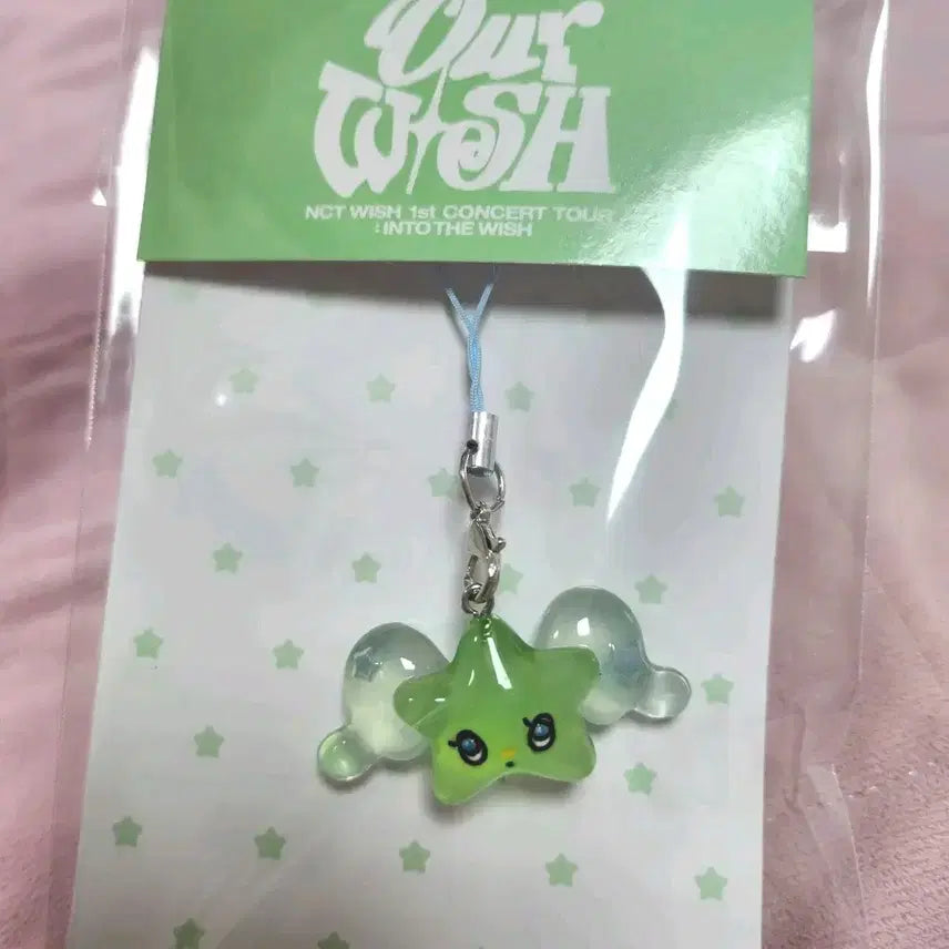 [BUNJANG] NCT WISH "Wi-Chu" Glow-in-the-Dark Keyring (Sealed) / [미개봉 최저가]NCT WISH 위츄 야광 키링
