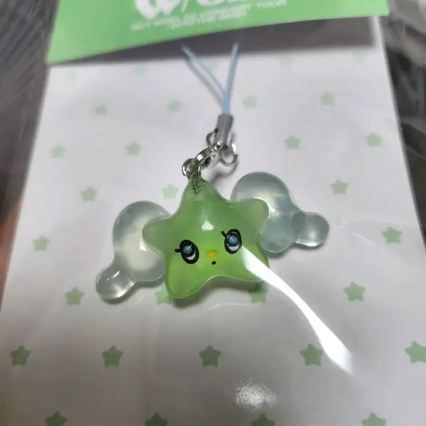 [BUNJANG] NCT WISH "Wi-Chu" Glow-in-the-Dark Keyring (Sealed) / [미개봉 최저가]NCT WISH 위츄 야광 키링
