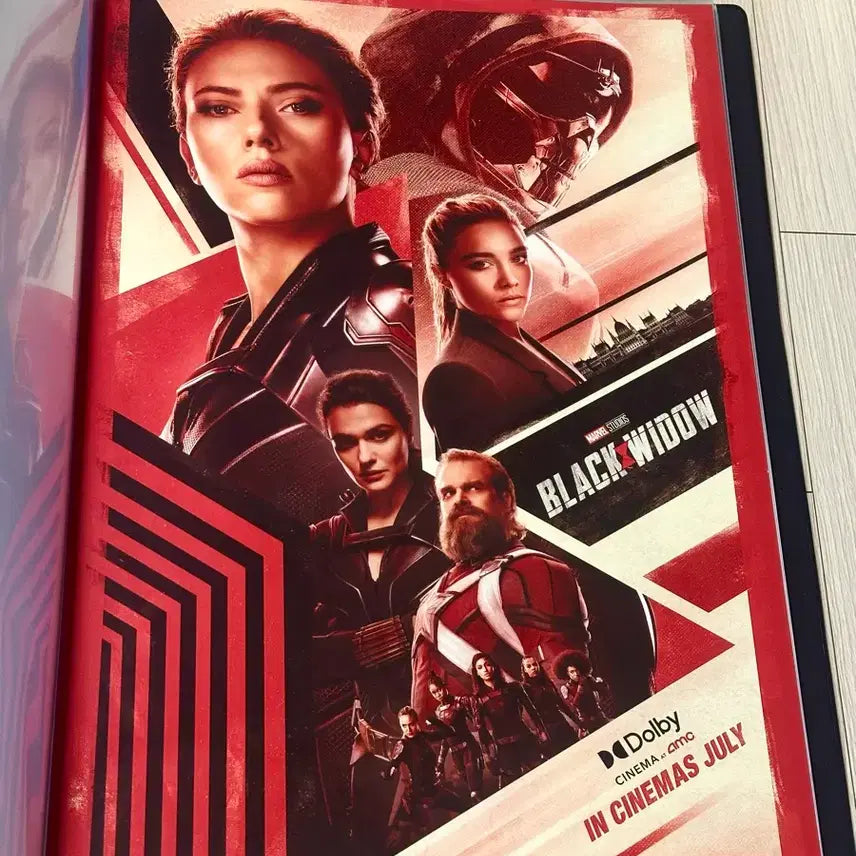[BUNJANG] Marvel Black Widow Dolby Cinema Poster (A3) / [초희귀한정판]영화 마블 블랙위도우 돌비 포스터(A3)