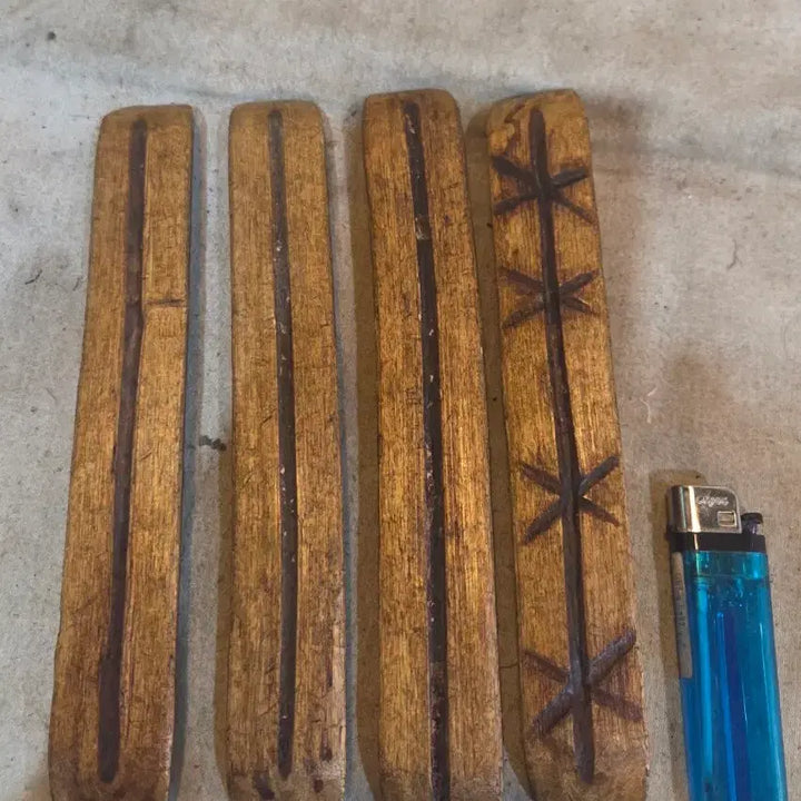 [BUNJANG] Traditional Korean Yut Nori Game Set - 4 Yut Sticks (Haebangjeonhu Era) / 민속품  / 윷놀이  / 추억의 윷가치 4점