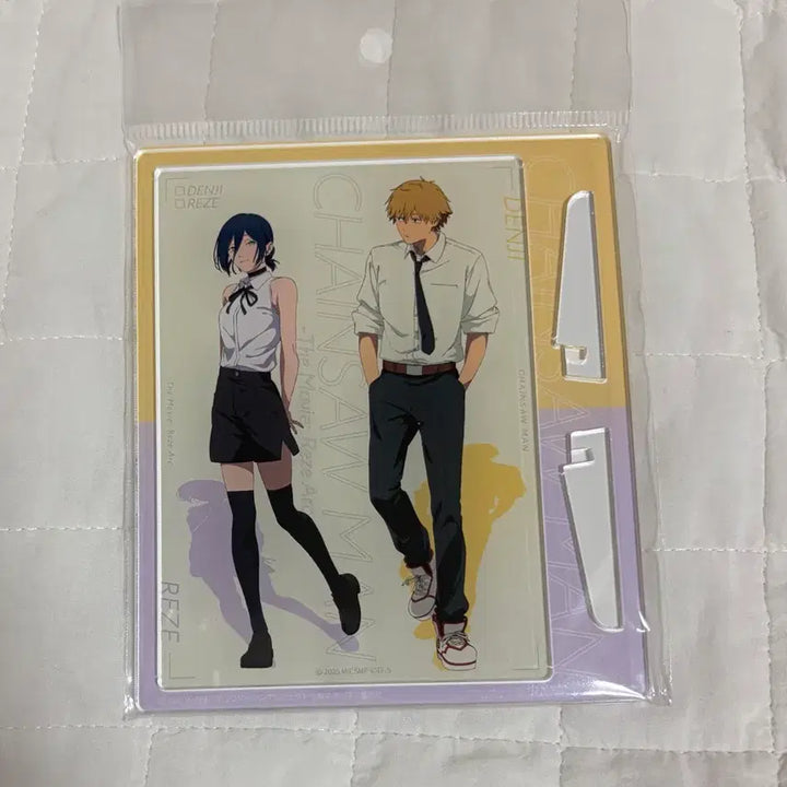 [BUNJANG] Chainsaw Man Reze Arc Reze Denji Acrylic Easel Panel Stand / 급전 할인) 체인소맨 레제편 레제 덴지 아크릴 이젤 패널 스탠드 굿즈