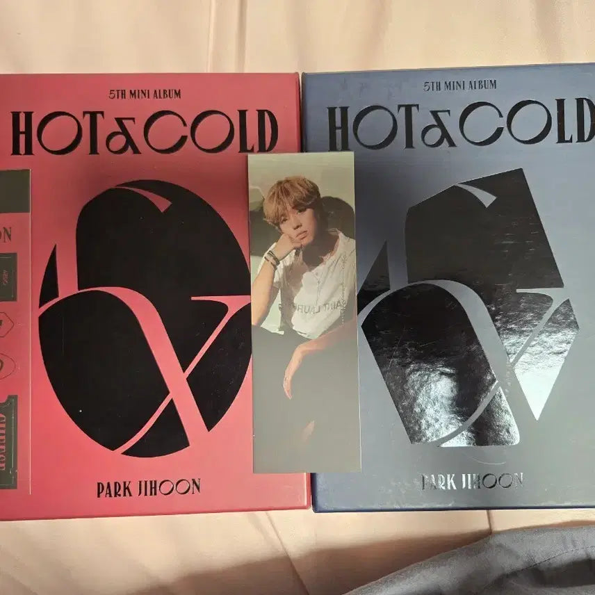 [BUNJANG] Park Ji Hoon Mini 5th Album HOT&amp;COLD Set / 박지훈 미니5집앨범 핫앤콜드 HOT&amp;COLD 세트