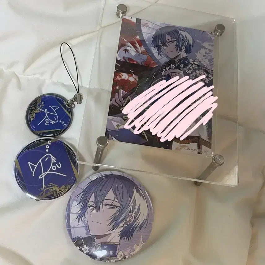 [BUNJANG] NIJISANJI DTCA Koyanagi Lou 2023 Birthday Goods Full Set (Box Included) / (외부링크 구매 시 9만) 니지산지 디티카 코야나기 로우 2023 생일굿즈 풀세트 (박스포함)