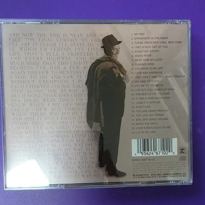 [BUNJANG] Frank Sinatra My Way (CD, Unsealed) / [개봉/CD] 프랭크 시나트라 my way