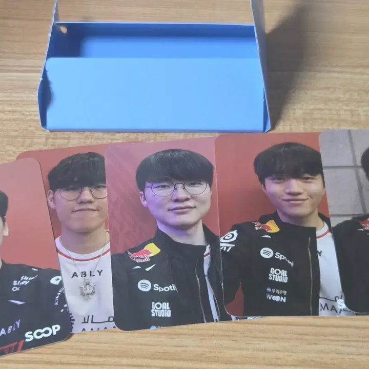 [BUNJANG] MSI T1 Postcard Photocard + Soop Photocard Bundle Set (5 Members) / 일괄) MSI T1 엽서 포토카드  + soop 포카 세트 (5인 전체)