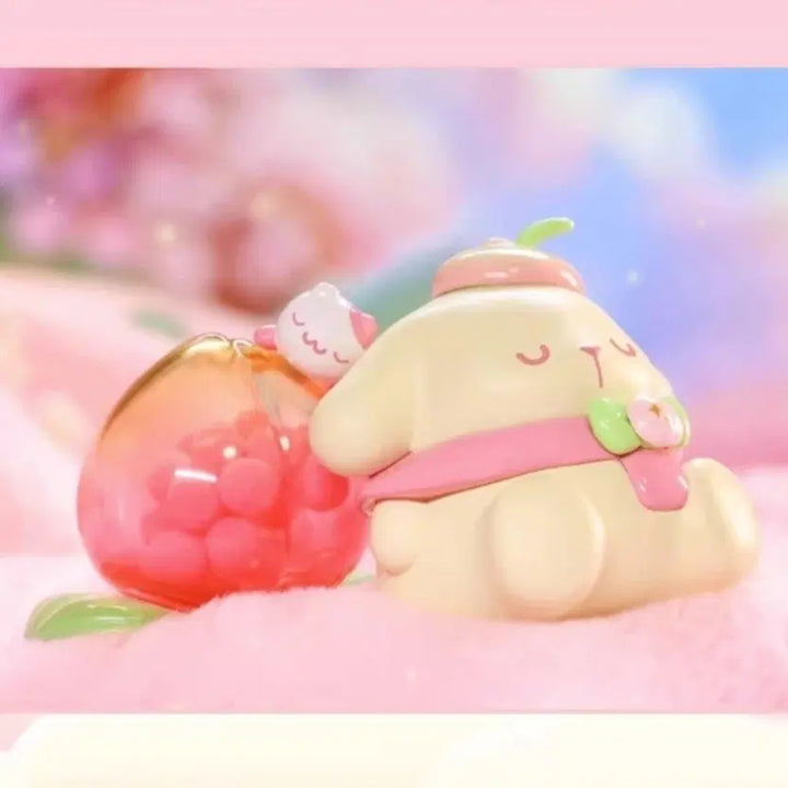 [BUNJANG] Sanrio Peach Paradise Pom Pom Purin Plush / 산리오 피치 파라다이스 폼폼푸린