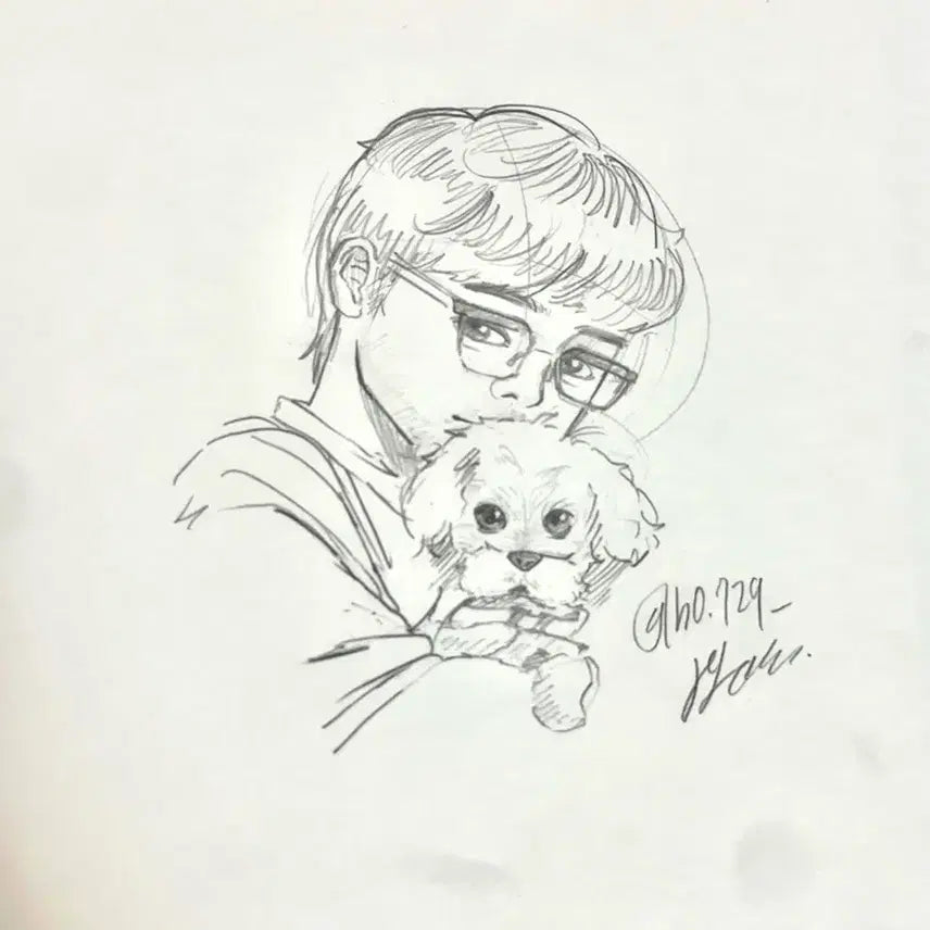 [BUNJANG] Custom Pet Portrait Painting Service / 초상화.반려동물 그림 그려드려요