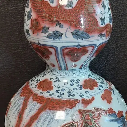 [BUNJANG] Yuan-Ming Early Period Celadon Glass Red &