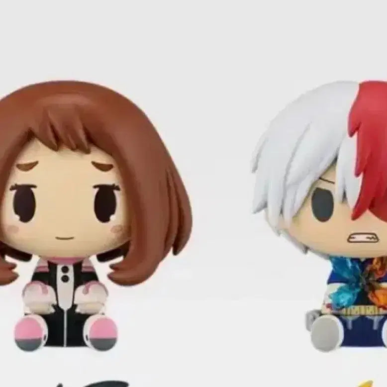 [BUNJANG] My Hero Academia Todoroki Shoto &amp; Uraraka Ochaco Chokonokko Figure Set / 나히아 토도로키 쇼토 + 우라라카 초코노코 피규어