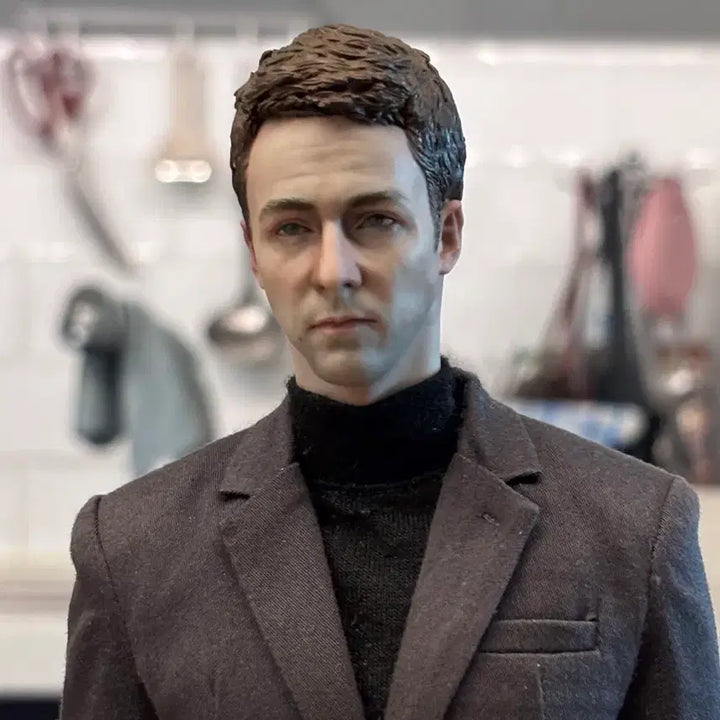 [BUNJANG] Hot Toys x Schumyatz Edward Norton Fight Club Custom Head / 핫토이x 슈미아츠 정품 에드워드노튼 파이트클럽 작가작커스텀 헤드