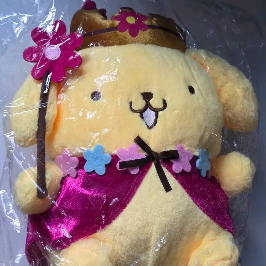 [BUNJANG] Sanrio Pompompurin KuJi Second Prize Medium Plush Doll (Sealed) / 미개봉)폼폼푸린 쿠지 2등상 중형인형 판매합니다!