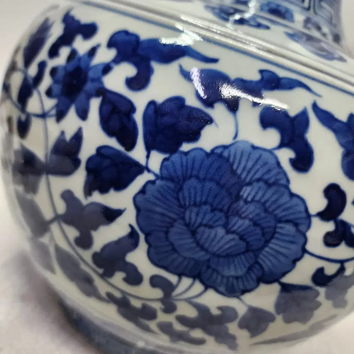 [BUNJANG] Chinese Blue and White Porcelain Large Vase / 청화백자 중국도자기 화병