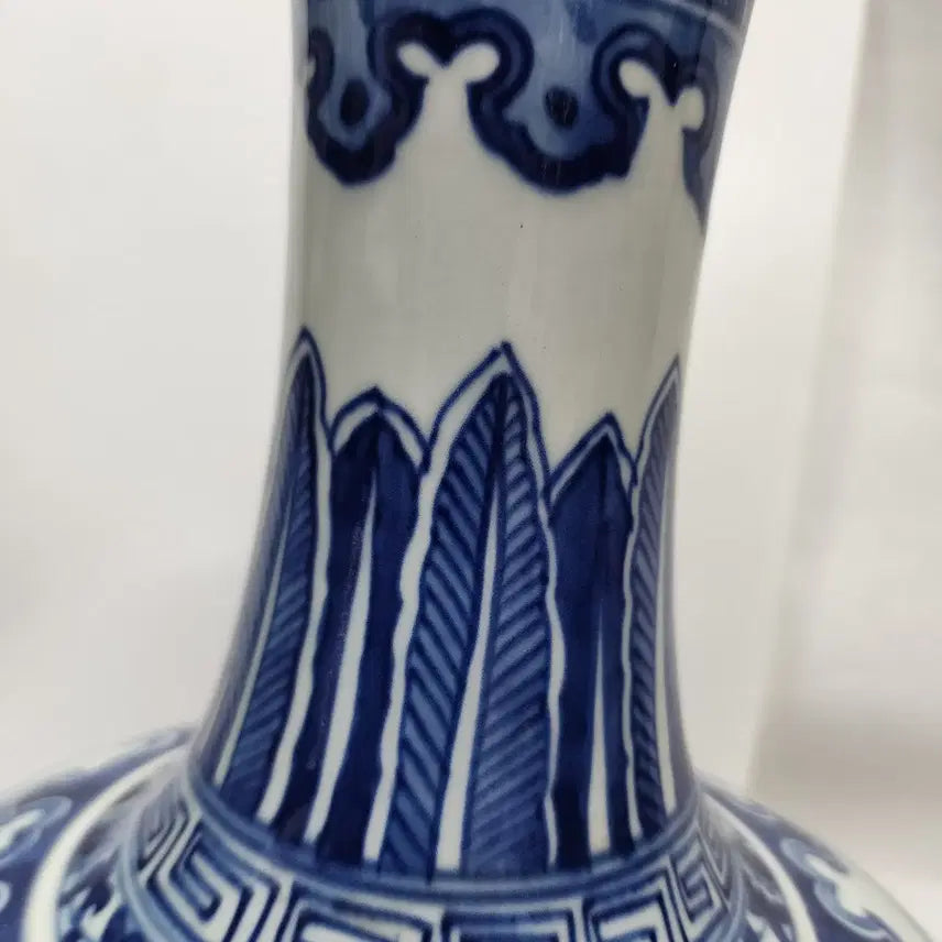 [BUNJANG] Chinese Blue and White Porcelain Large Vase / 청화백자 중국도자기 화병