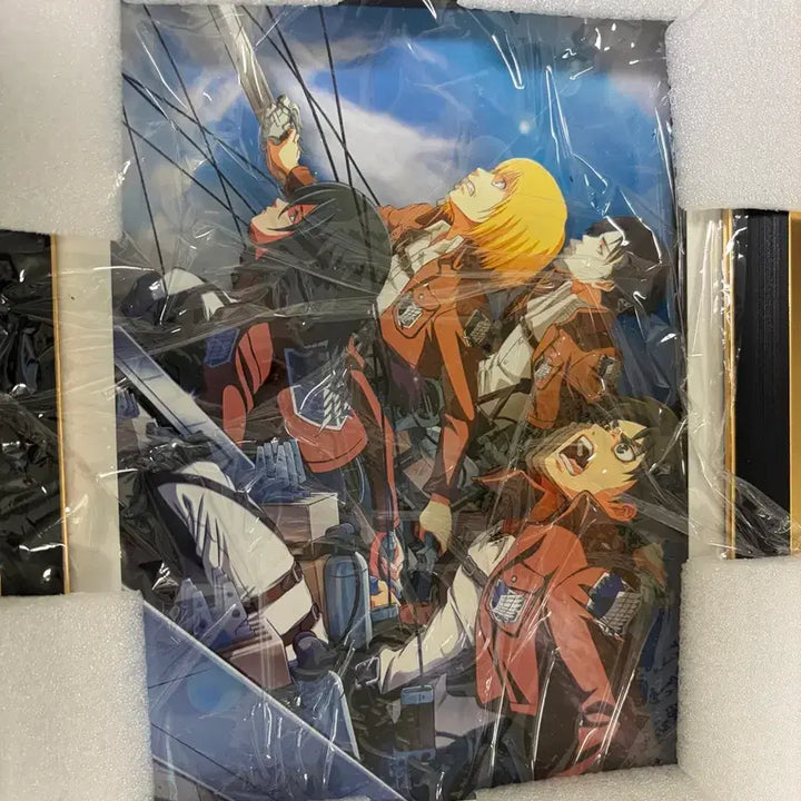 [BUNJANG] Attack on Titan 3D Lenticular Frame Eren Mikasa Levi Armin / 진격의 거인 3D 렌티큘러 액자 새상품 | 에렌 미카사 리바이 아르민