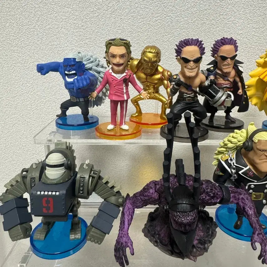 [BUNJANG] One Piece World Collectable Figure Set - Douglas Bullet, Z, Shiki / **세트판매**원피스 피규어 월콜 더글라스불릿,제트,시키 판매