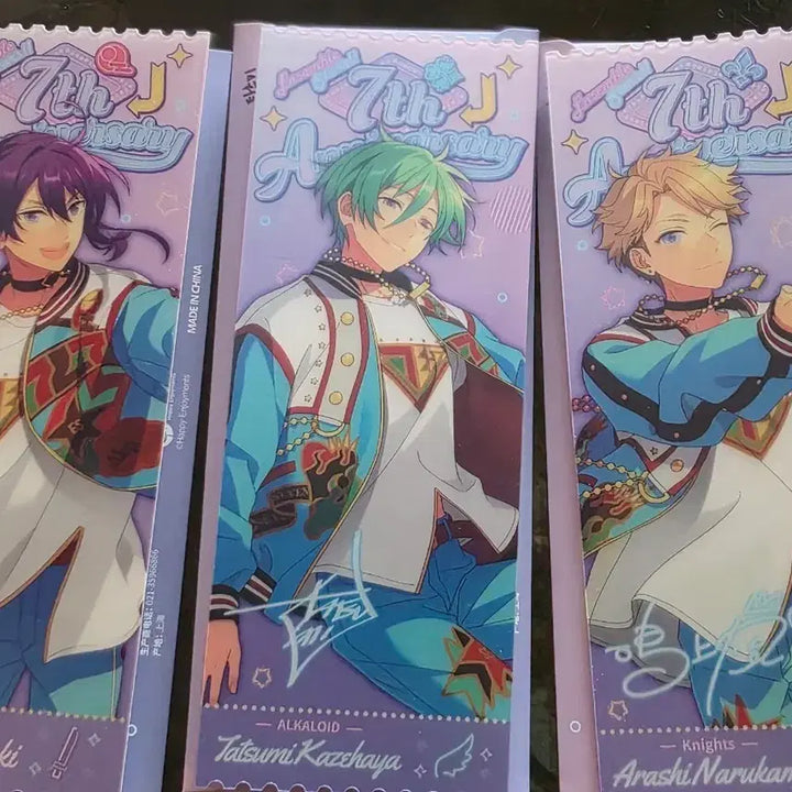 [BUNJANG] Ensemble Stars! 7th Anniversary Lenticular Carnival Ticket Set (Soma, Tatsumi, Arashi) / 앙스타 앙상블 랜티큘러 7주년 아크릴 카니발 티켓(소마,타츠미,아라시)