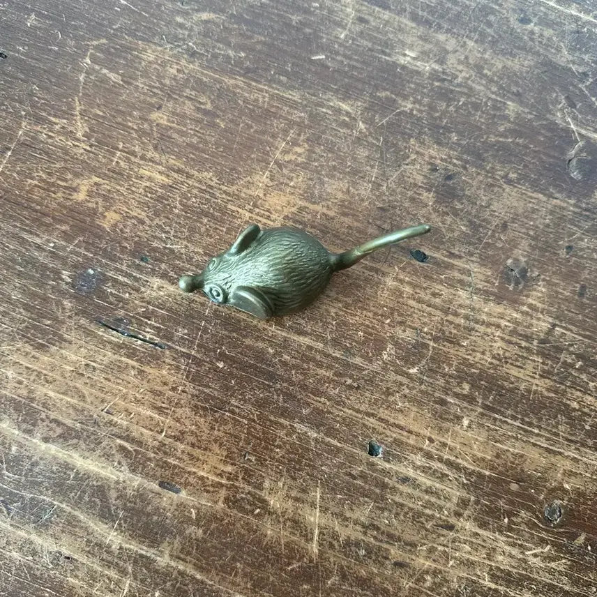 [BUNJANG] Vintage German Brass Mouse Figurine / 독일)빈티지 브라스 쥐