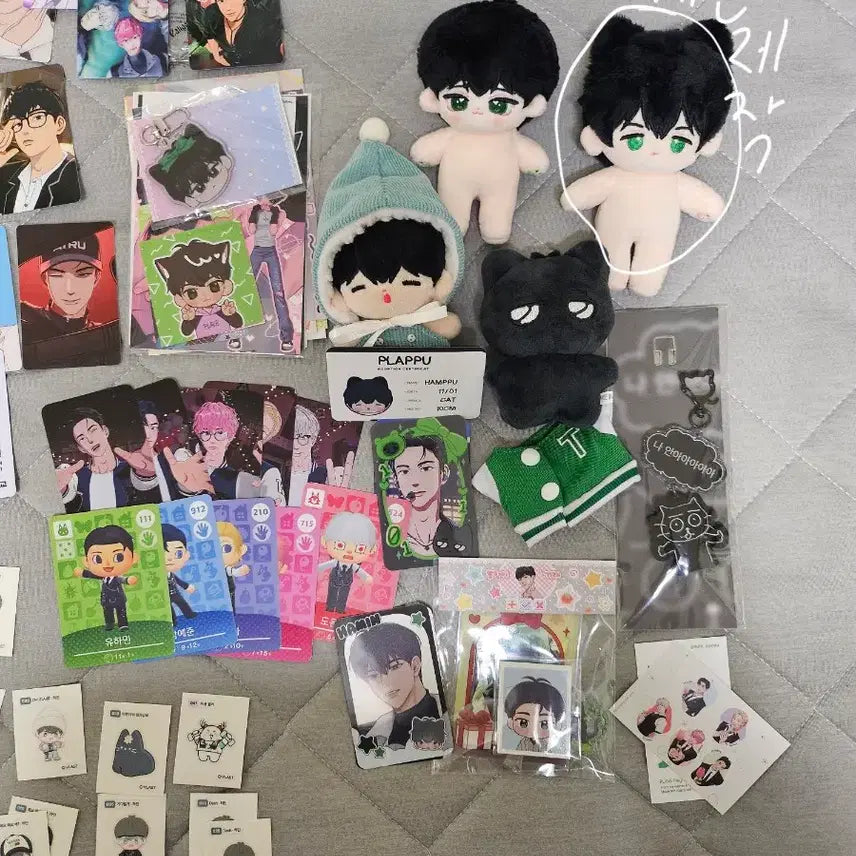 [BUNJANG] PLAVE Hamin Photocard, Album Sticker, Doll Bundle Set / 플레이브 하민 포카 앨범 띠부씰 인형