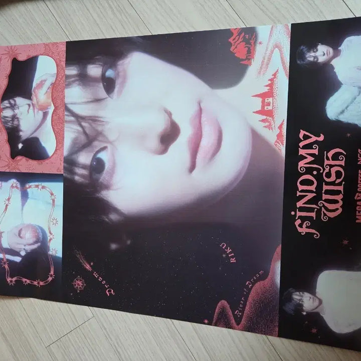 [BUNJANG] NCT WISH Riku B-Type Poster / 메가커피 엔시티 위시 리쿠 b안 포스터