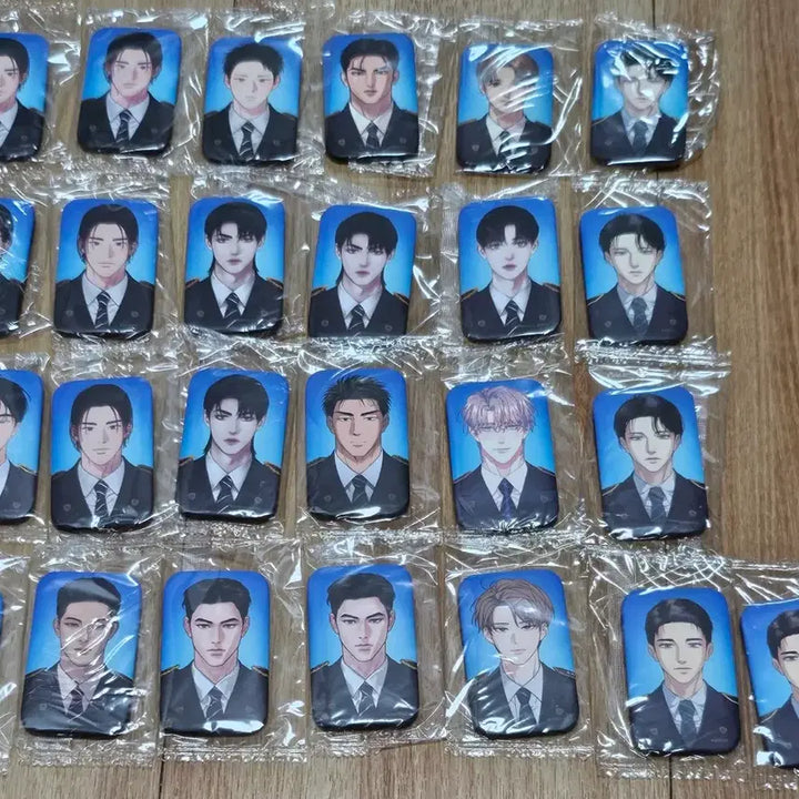 [BUNJANG] Resin Backlight Lenticular Badge Bundle Set / 레진 아밝 증사 캔뱃지 25개 일괄(백라이트, 리미티드런 등)
