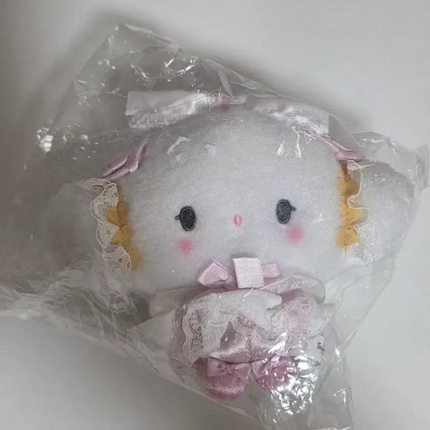 [BUNJANG] Sanrio Frill Corgi Myu Mascot Plush / [산리오] 프릴 코기뮹 마스코트 인형