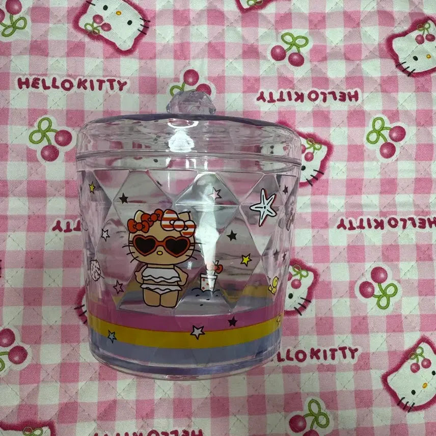 [BUNJANG] Sanrio Hello Kitty Tanning Kitty Canister Storage / 산리오 헬로키티 태닝 키티 캐니스터 보관함
