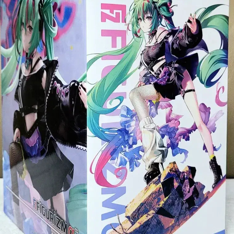 [BUNJANG] SEGA FIGURIZMA Hatsune Miku Punk! Figure (Sealed New Product) / 세가 정품 FIGURIZMA 하츠네 미쿠 Punk! 피규어(미개봉새상품)