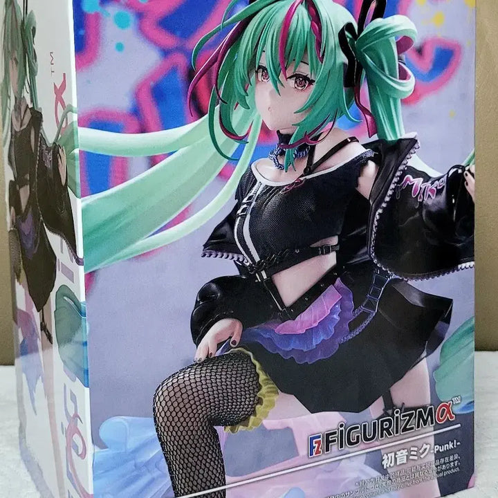 [BUNJANG] SEGA FIGURIZMA Hatsune Miku Punk! Figure (Sealed New Product) / 세가 정품 FIGURIZMA 하츠네 미쿠 Punk! 피규어(미개봉새상품)