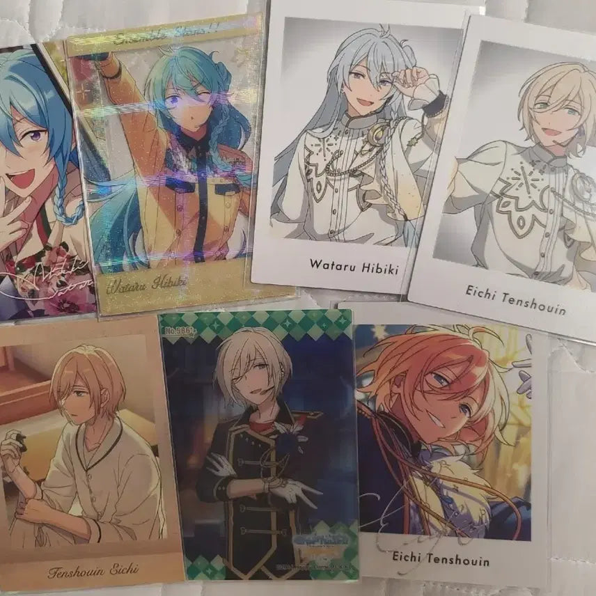 [BUNJANG] Ensemble Stars! Wataru &amp; Eichi Photocard Bundle Set / 앙스타 포카 와타루 에이치 일괄 판매