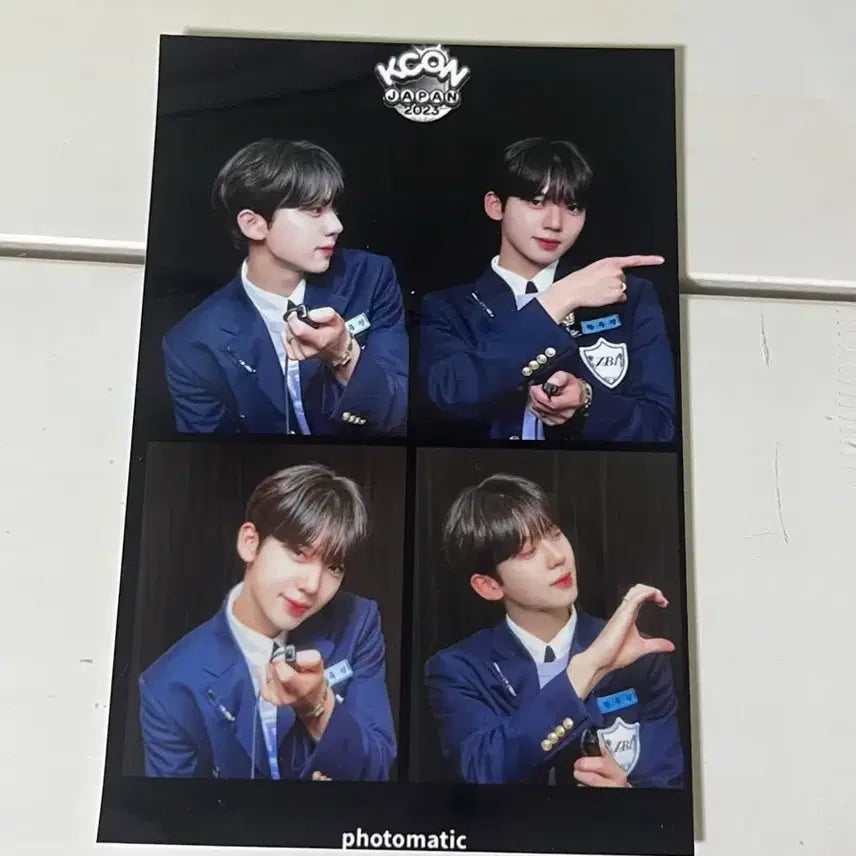 [BUNJANG] Han Yu Jin ZEROBASEONE KCON 4-Cut Photo / 한유진 케이콘 네컷사진 앤더블 제로베이스원 제베원