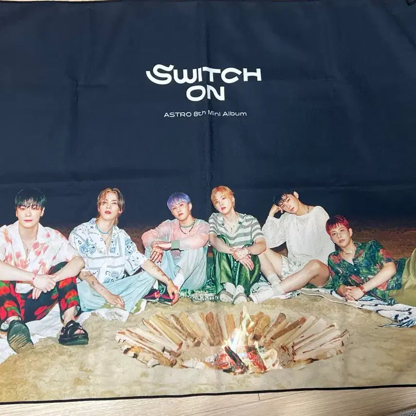 [BUNJANG] ASTRO Switch On Fabric Poster / 아스트로 ASTRO Switch On 팝업 패브릭 포스터