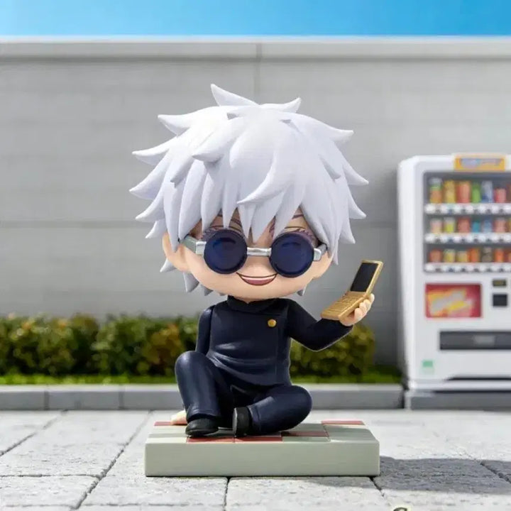 [BUNJANG] Jujutsu Kaisen Satoru Gojo Eaki Sitting Figure / 급처)주술회전 고죠 eaki 시팅 앉은 피규어 판매합니다