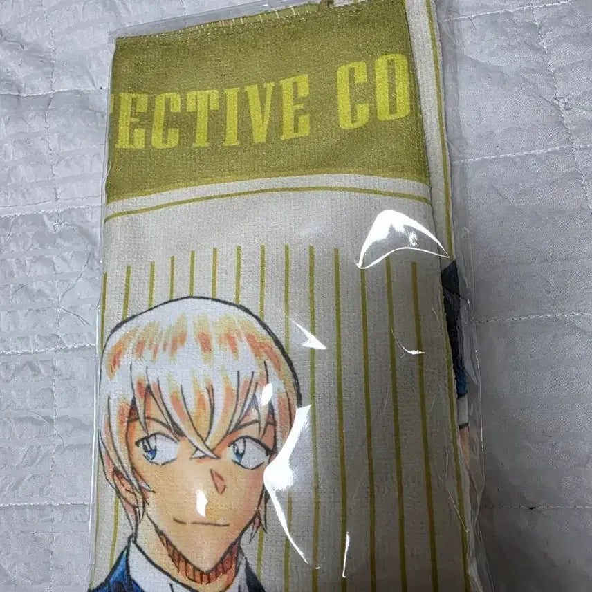 [BUNJANG] Detective Conan 30th Anniversary Sports Towel - Toru Amuro / Rei Furuya / Bourbon / 명탐정 코난 30주년 스포츠 타올 아무로 토오루 후루야 레이 버본