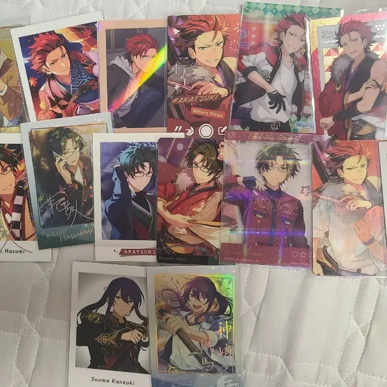 [BUNJANG] Ensemble Stars! Kurenai Photocard Bundle Set / 앙스타 홍월 포카 일괄