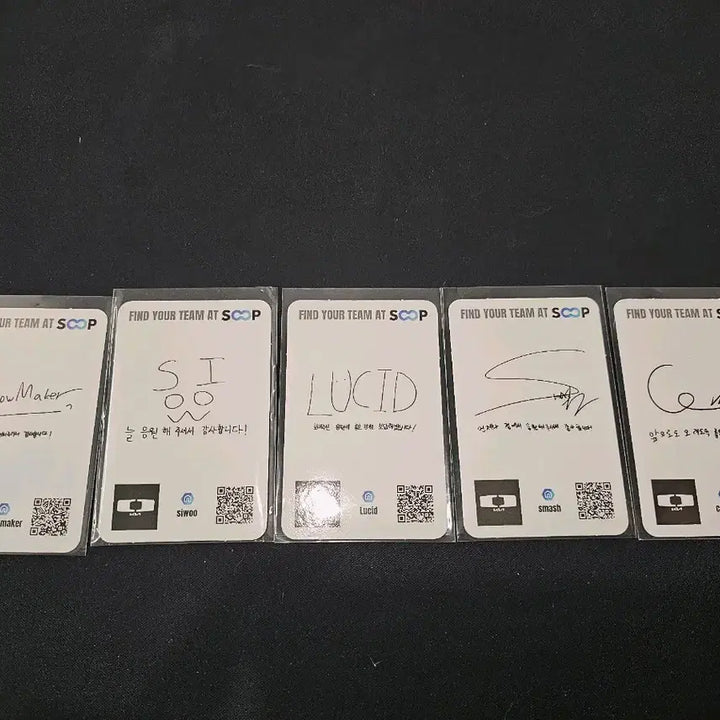 [BUNJANG] Dplus KIA ShowMaker Lucid Smash Carrier Siwoo Signed Photocard / 디플러스기아 시우 루시드 쇼메이커 스매쉬 캐리어 사인 포토카드 팝니다