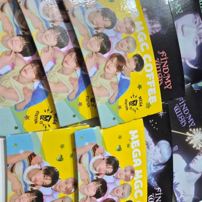 [BUNJANG] NCT-WISH Megacoffee Cup Sleeve Bundle Set / (전부2800원) 엔시티위시 메가커피 컵홀더 일괄