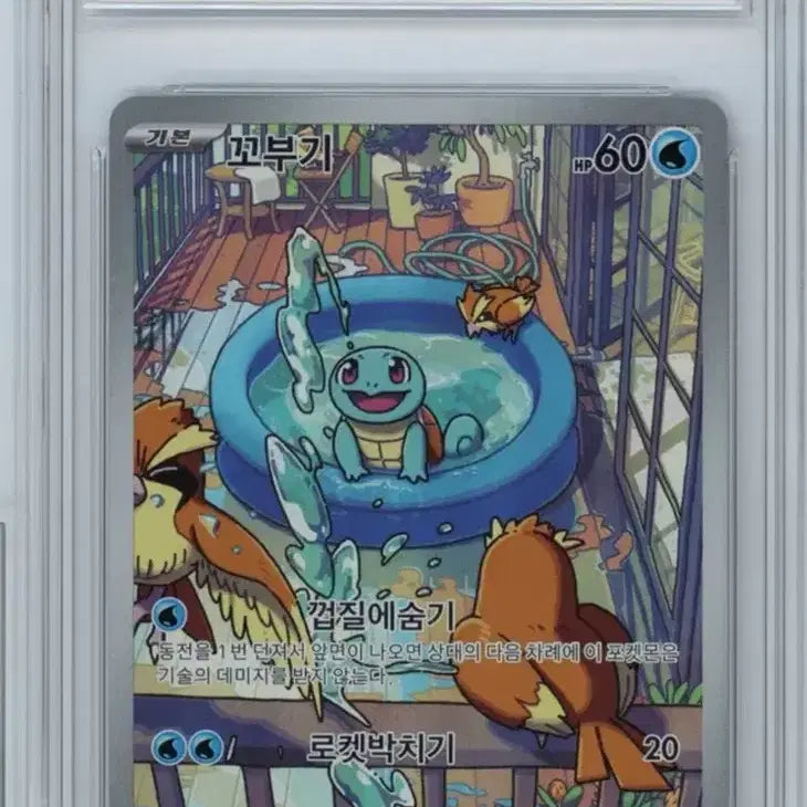 [BUNJANG] Pokemon Card Squirtle AR 10 / 마지막 가격 택포 13) 포켓몬카드 brg 꼬부기 ar 10