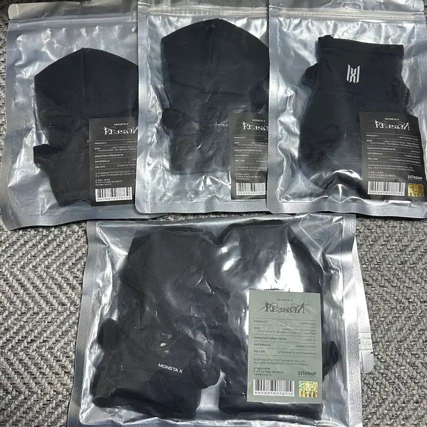 [BUNJANG] MONSTA X Pop-up "MonDungie" Hoodie Bundle Set / 몬스타엑스 팝업 몬둥이 후드 양도