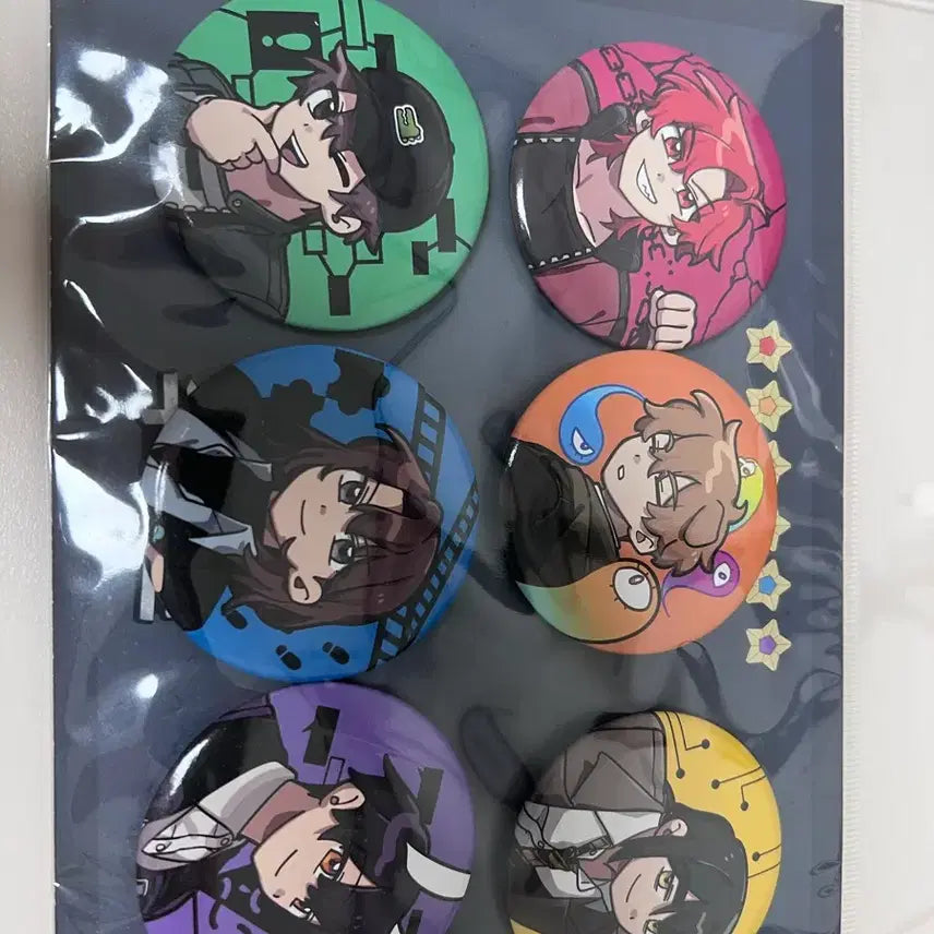 [BUNJANG] Pixelie Misuban Can Badges Bundle Set / [일괄] 픽셀리 미수반 캔뱃지