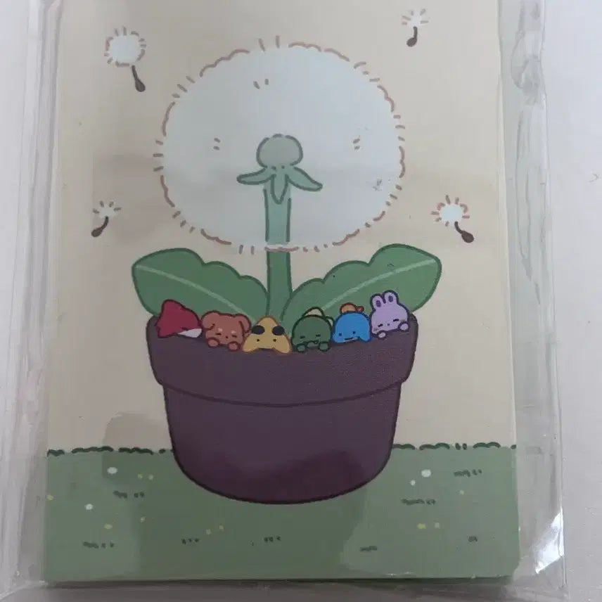 [BUNJANG] Pixelie Spring Potting Memo Pad / 픽셀리 봄 폴팅 메모지