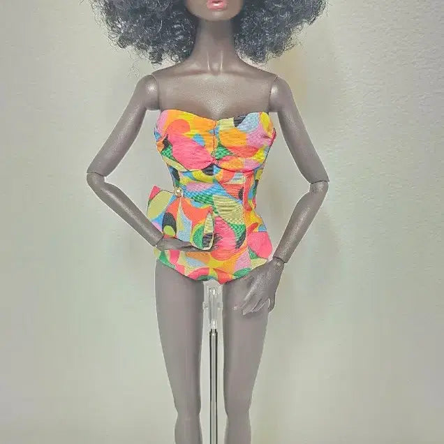 [BUNJANG] Popypapa Palms Spring Nude Swimsuit Clutch Stand Set / 포피파커 팜스프링 누드+수영복+클러치+스탠드