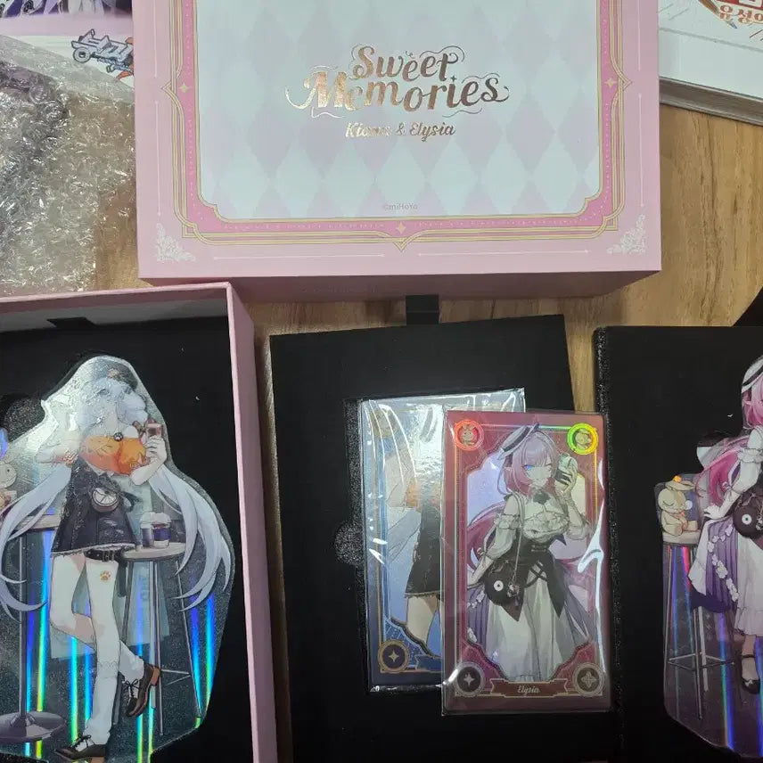 [BUNJANG] Honkai Impact 3rd x Sweet Coffee Collaboration Acrylic Stand &amp; Merchandise Set / 붕괴 3rd 달콤 커피 sweet memories 콜라보 세트