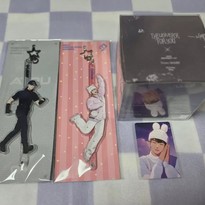 [BUNJANG] Eunho Bambi Birthday Kit + Stick Keyring Bundle Set / (미개봉) 밤비 생일 키트+은호 스틱 키링 일괄 양도