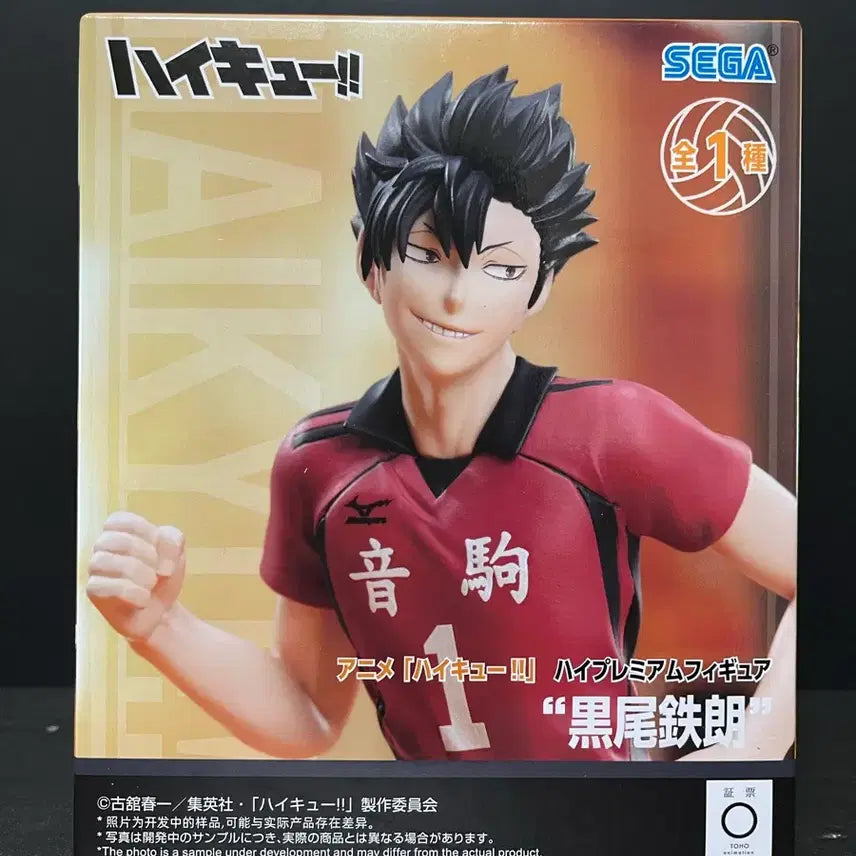 [BUNJANG] Haikyuu!! Tetsuro Kuroo Sealed Figure / 미개봉 하이큐 쿠로오 테츠로 피규어 쿠로오 피규어