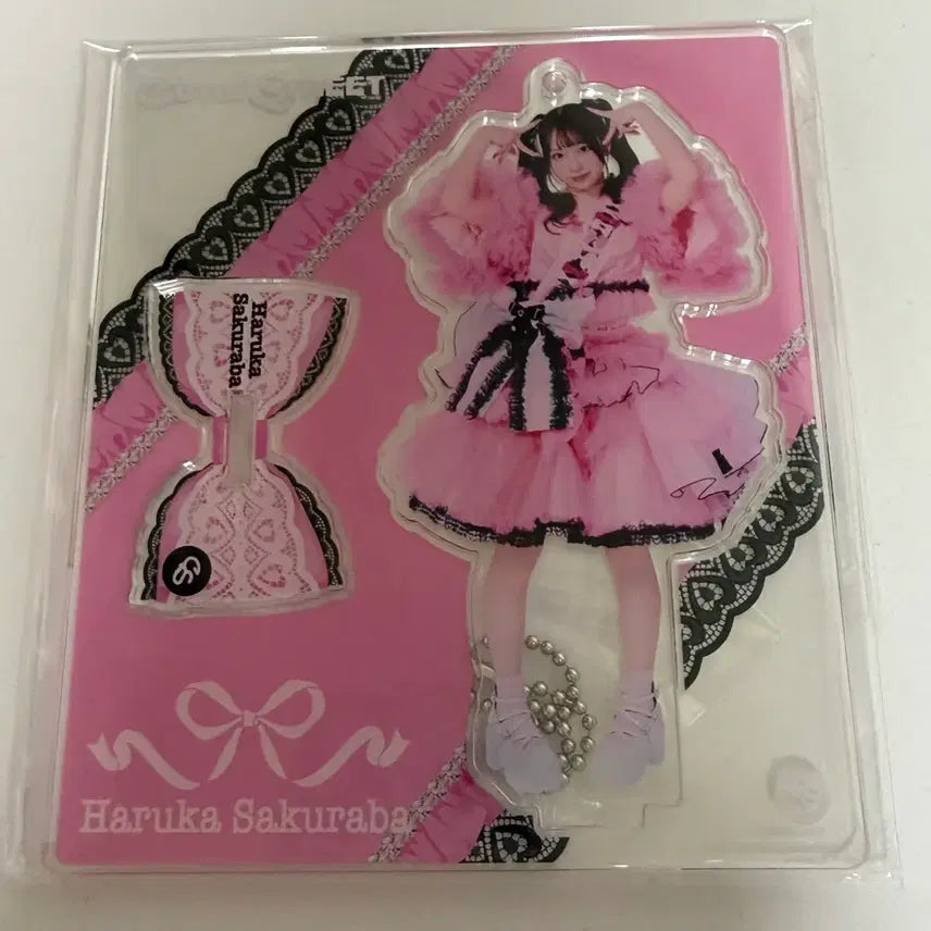 [BUNJANG] Cutestreet K-Store Sakuraba Haruka Acrylic Stand / 큐티스트리트 큐스토 사쿠라바 하루카 아크릴 스탠드 아크스타