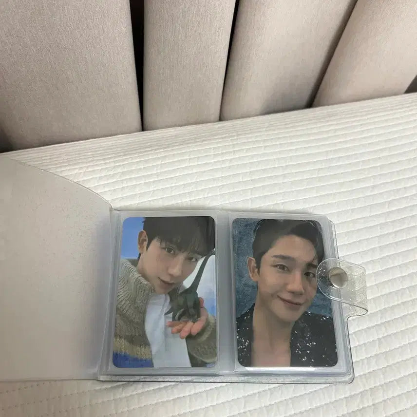 [BUNJANG] Jeong Hae In Photocard Holder + Official Photocard Bundle Set / 정해인 포카홀더+공식포카,팬미팅 포카등 정품포카 일괄