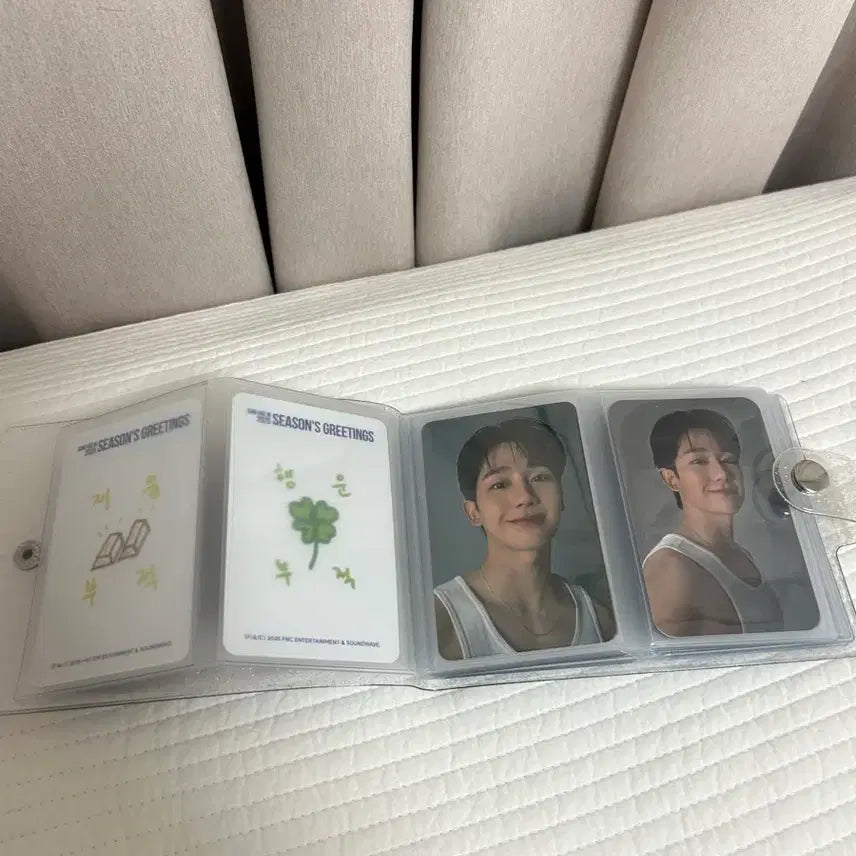 [BUNJANG] Jeong Hae In Photocard Holder + Official Photocard Bundle Set / 정해인 포카홀더+공식포카,팬미팅 포카등 정품포카 일괄