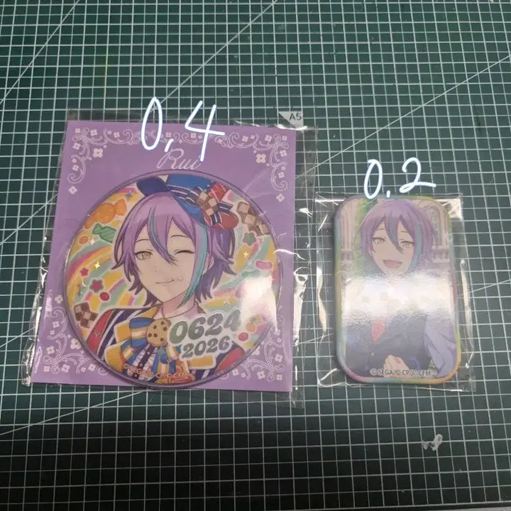 [BUNJANG] Kamishiro Rui Birthday Wedding Square Can Badge / 프세카 카미시로 루이 생일 쿠지 웨딩 미스쇼 나의신 사각 캔뱃지 판매