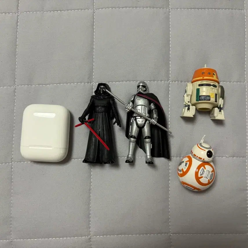 [BUNJANG] Metacore Star Wars Figures 3-Piece Set + Droid Figure / 메타코레 스타워즈 3종 + 플라스틱 드로이드 피규어