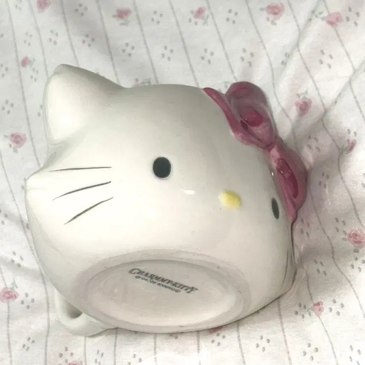 [BUNJANG] Vintage 2004 Hello Kitty Charming Mug Cup / 고전 2004 헬로키티 챠밍 머그컵